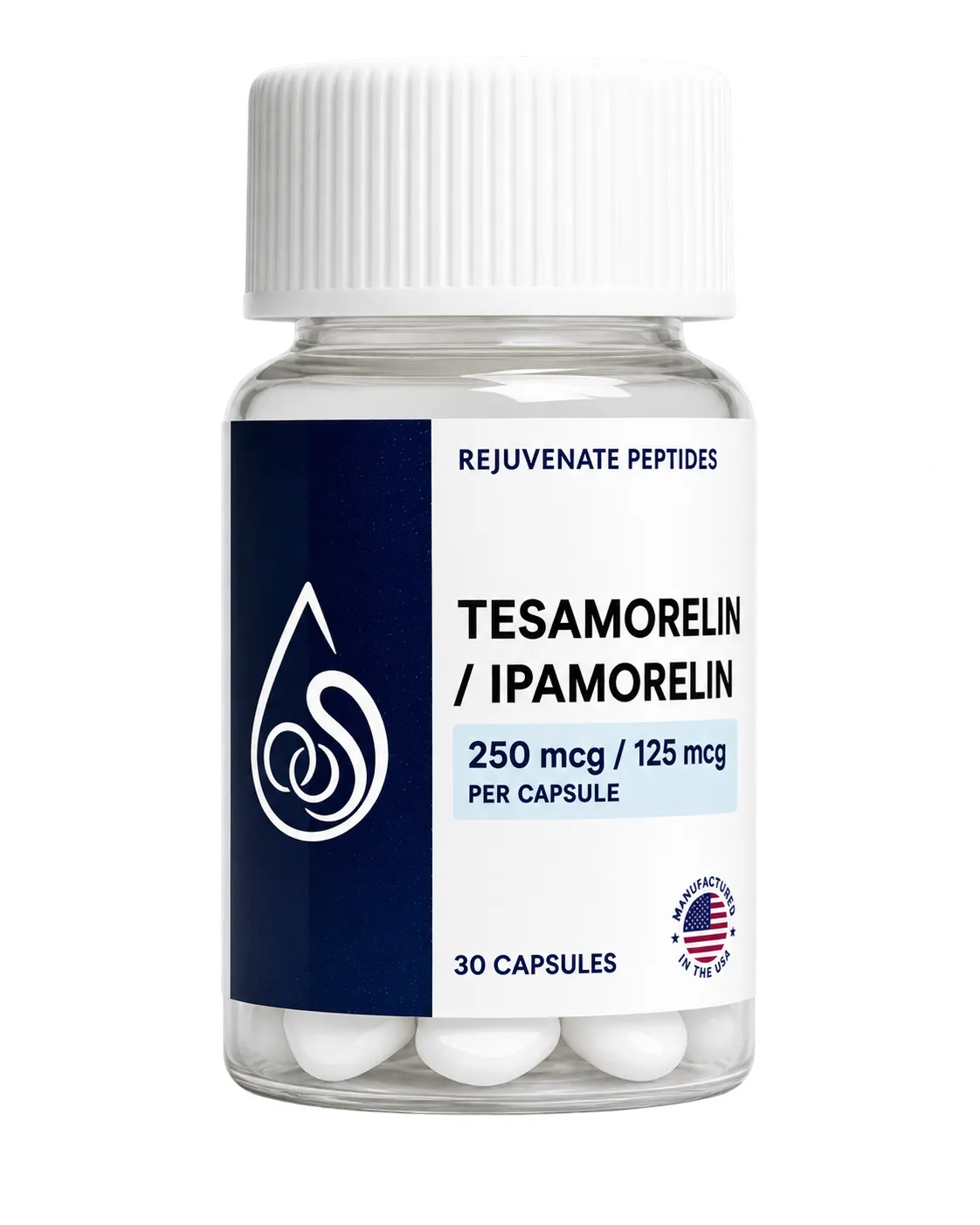 tesa:ipa capsule Tesamorelin / Ipamorelin (30 Capsules): Backorders ship 9/11 - Image 1